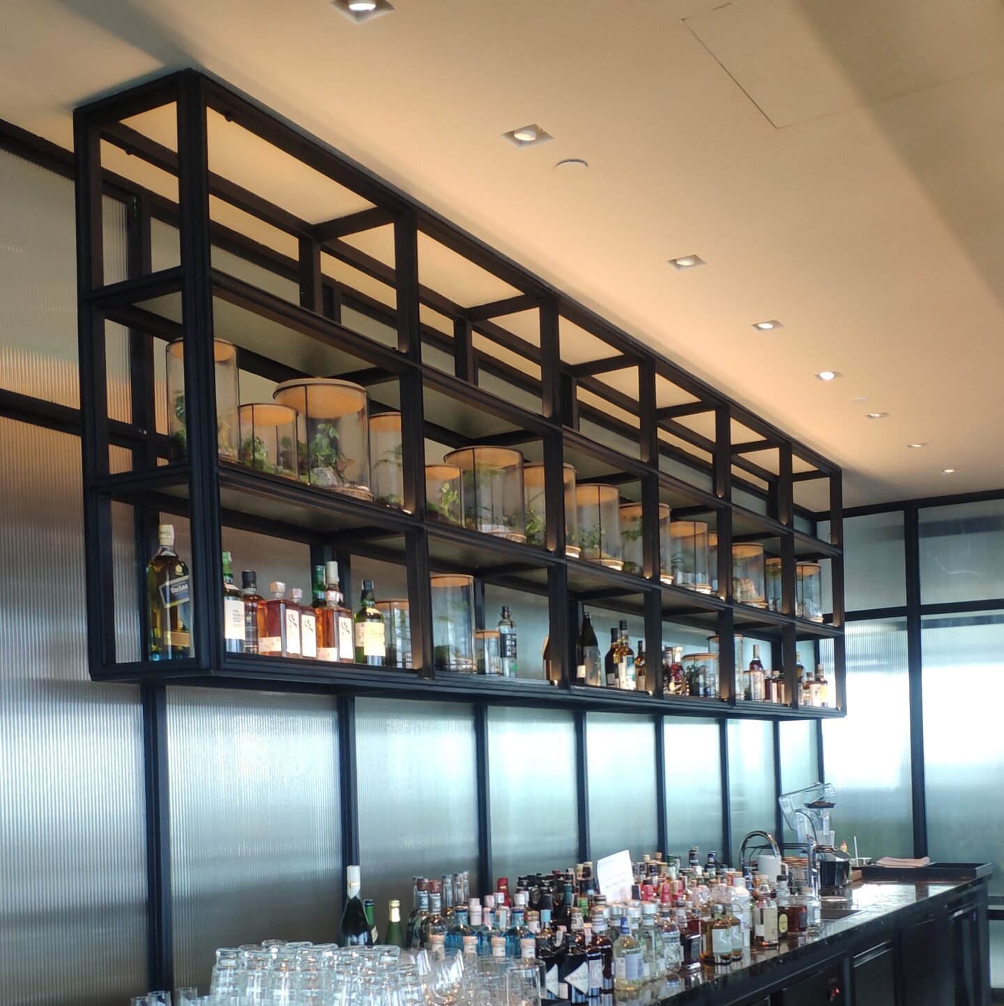 Terrarium interior decoration at Park Hyatt Jakarta